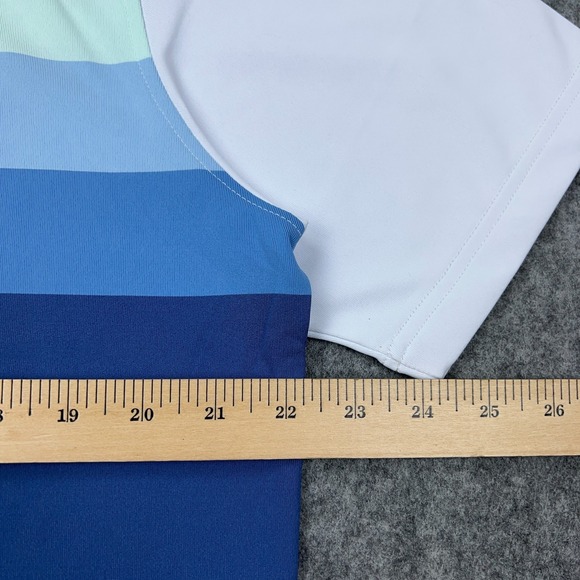 Peter Millar Polo Shirt Mens Large Torrey Pines Crown Crafted Performance‎ Golf - Picture 10 of 15